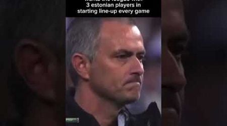 Estonia have a cool flag, so I understand. Like if you like this content #football #mourinho #memes