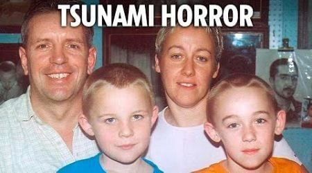 My family were ripped away in Boxing Day tsunami - I saw them moments before, then the water hit