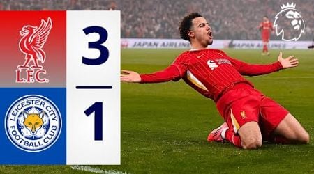 Liverpool vs Leicester (3-1) | All Goals &amp; Extended Highlights | Premier League 2024/25