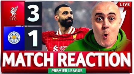 LIVERPOOL 3-1 LEICESTER CITY! Craig&#39;s LIVE Match Reaction