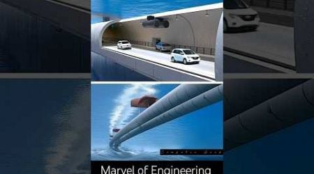 Innovative Solutions: Norway&#39;s Floating Underwater Tunnels #construction #epic #civil