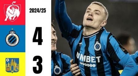 Club Brugge - KVC Westerlo 4-3 Samenvatting | Jupiler Pro League - 2024/25 | Club Brugge - Westerlo