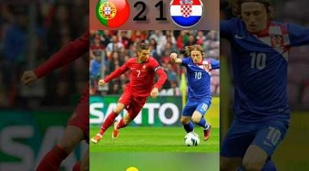 Portugal vs Croatia 2-1 score #ytshorts #shortsvideo #highlights #shorts #football #cr7 #cristiano