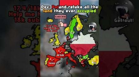 Pov: Poland retake all the land they ever occupied #mapping