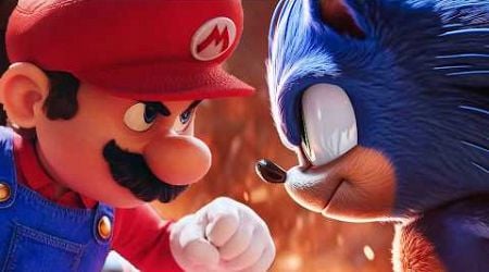 Mario vs. Sonic Movie - All Movie Clips [2024] (HD)