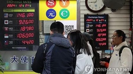 (3rd LD) Political chaos throws Korean won to lowest level in nearly 16 yrs