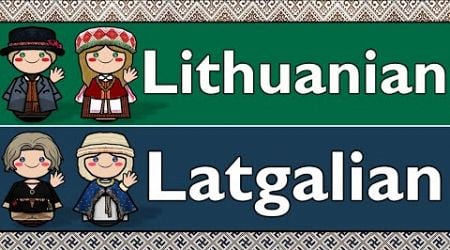 BALTIC: LITHUANIAN &amp; LATGALIAN