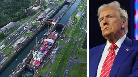 Trump suggests U.S. should take back the Panama Canal, and also buy Greenland