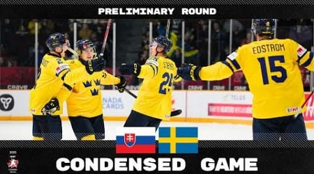 Condensed Game: Sweden vs Slovakia | 2025 #WorldJuniors