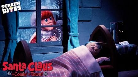 Kris Kringle Delivers The Toys | Santa Claus Is Comin&#39; to Town (1970) | Screen Bites