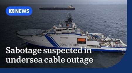 Finland investigating possible sabotage after underwater cable outage | ABC News