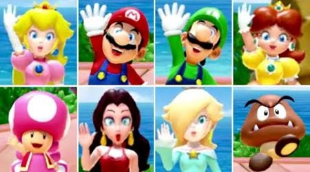 Super Mario Party Jamboree - All Character Greeting Animations