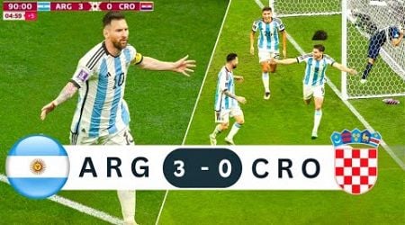 Messi - Beats Croatia To Reach World Cup Final 2022