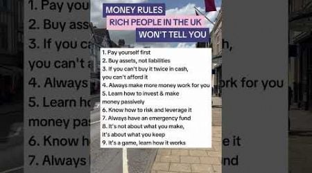 Money rules people in the UK won&#39;t tell you #ukpropertymarket #ukproperty #ukpropertyinvestment