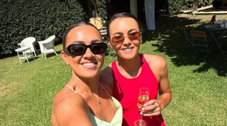 Football star Katie McCabe's sunsoaked Christmas in Australia with Caitlin Foord