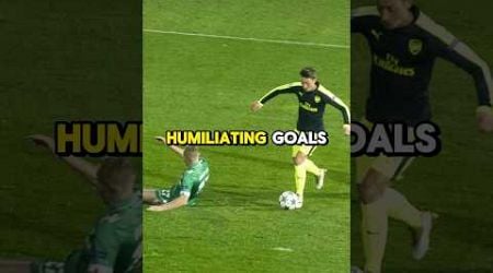 The most Humiliating goals in football history #shorts