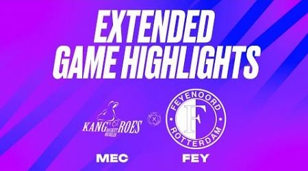 Kangoeroes Basket Mechelen vs. Zeeuw &amp; Zeeuw Feyenoord Basketball - Game Highlights