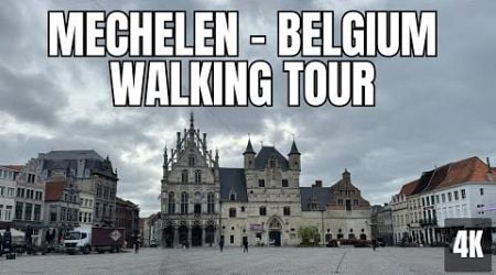 Mechelen, Belgium Walking Tour - 4K with Relaxing Music | Europe Travel EP6 | Kerala to Cosmos