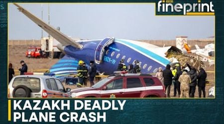 Azerbaijan Airlines Plane Crash: 42 People Feared Dead in Kazakhstan | WION Fineprint