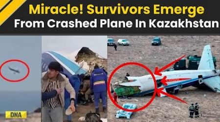 Kazakhstan Plane Crash: Shocking! How Survivors Emerge From Azerbaijan Airlines Crashed Plane?