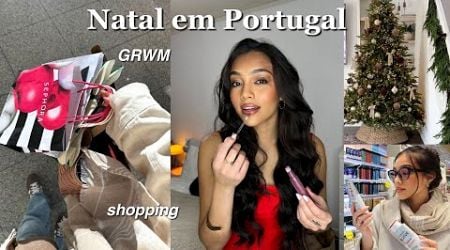 natal em portugal || preparativos, shopping &amp; arrume-se comigo