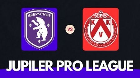 Jupiler Pro League : Beerschot - Kortrijk (21.12.2024)