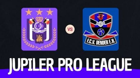 Jupiler Pro League : Anderlecht - Dender (27.12.2024)