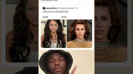 Miley Cyprus at the Grammys 2008 &amp; 2024 #meme#memes