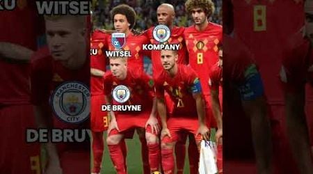 Squad Belgium Vs Brazil FIFA World Cup 2018 I Players Club #belgium #duniabola