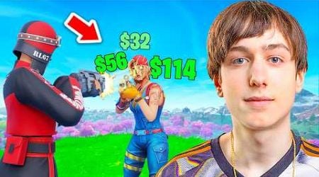 Fortnite but 1 Damage = $1 ft. Peterbot!