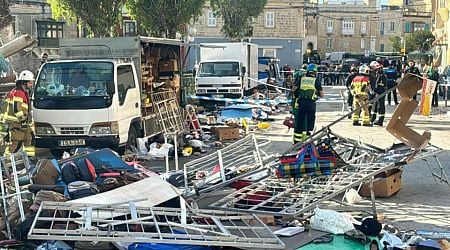 People injured as car ploughs into Zabbar open market