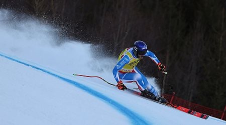 Sarrazin to undergo surgery after head injury in crash in downhill training on 2026 Olympics slope