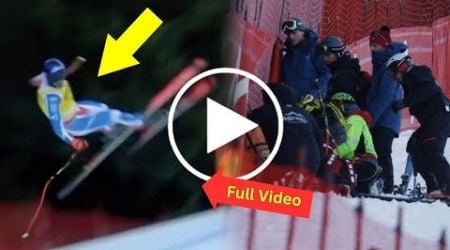 cyprien sarrazin bormio Crash Shocking Ski Accident Video | cyprien sarrazin injury