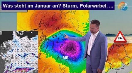 Was steht nach der Inversion im Januar an? Sturm, Regen, Schnee &amp; interessantes vom Polarwirbel!