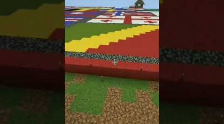 Minecraft Flag of Hungary #minecraft #shorts