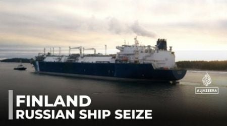 Finland Seizes Ship Carrying Russian Oil In Cutting Of Underseas Cable