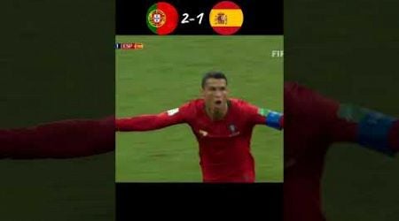 Portugal vs Spain 2018 wc group stage. Cr7 hat-trick. #football #cr7 #portugal #worldcup #viralvideo