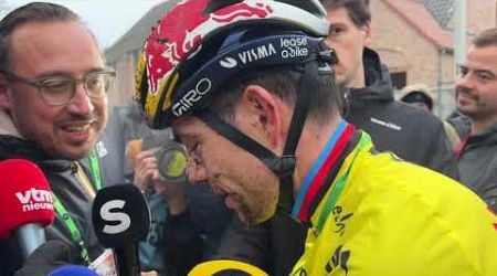 Dit zegt Wout van Aert na zijn eerste cross in Loenhout