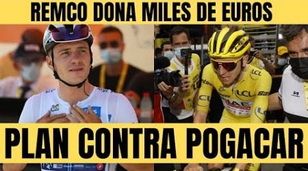 GRAN GESTO REMCO DONA MILES DE EUROS A A CARIDAD/PLAN PARA DERROTAR A POGACAR EN LAS CLASICAS