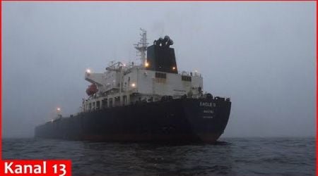 Footage of Finland detaining a Russian ship that committed sabotage in the Baltic Sea