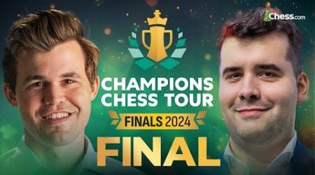 SE VUELVEN A ENCONTRAR | Carlsen vs. Nepo, LA GRAN FINAL | Champions Chess Tour 2024