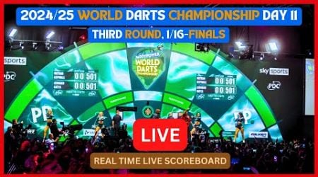 2024/25 PDC World Darts Championship LIVE Score UPDATE Today Day 11 Matches Dec 28 2024