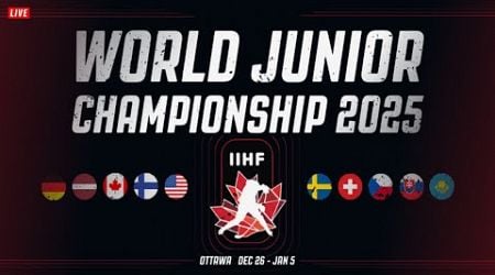 Latvia vs USA Live Stream | IIHF U20 World Junior Championships 2025