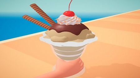 IceCream Stack - Gameplay Walkthrough - All Levels (IOS, Android)