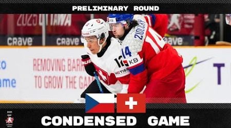 Condensed Game: Czechia vs Switzerland | 2025 #WorldJuniors