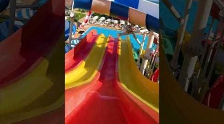 Multilane Slide at AquaPark Neptun, Sozopol, Bulgaria #shorts