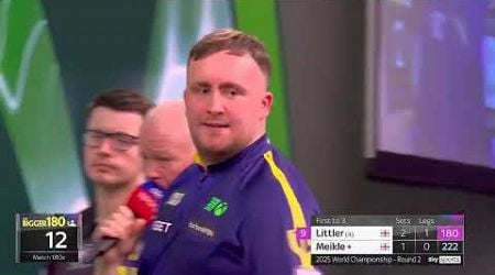 LUKE LITTLER MAGICAL LAST SET v RYAN MEIKLE - 2024/25 WORLD DARTS CHAMPIONSHIP - ALLY PALLY