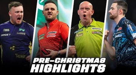 PDC World Darts Championship | Pre-Christmas highlights feat: Littler, Van Gerwen, Humphries