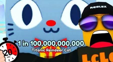 i FINALLY GOT the TITANIC Reindeer Cat in Pets GO