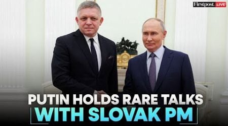 LIVE: Russia&#39;s Putin Meets Slovak PM Robert Fico as Ukraine&#39;s Gas Transit Deal Nears End